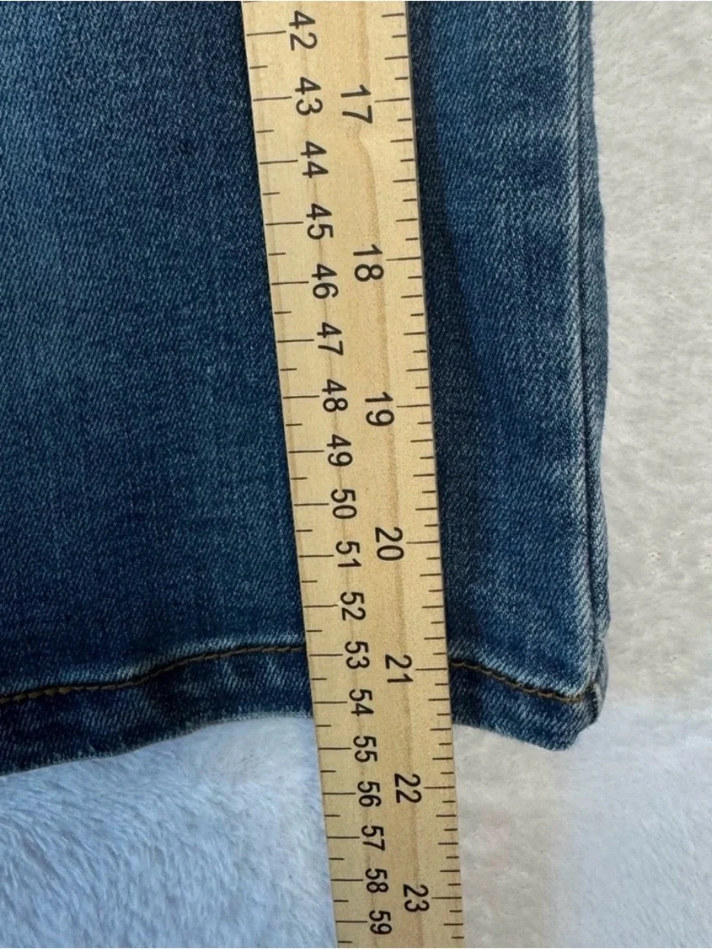 prAna Aubrey Denim Pencil Skirt Button Fly Size 10